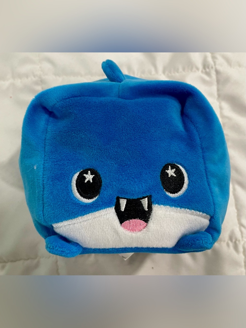 Moosh-Moosh Squared Flip ‘Ems Reversible “Mac” the Tiger Shark Small Plush- EUC